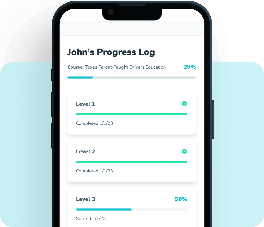 Aceable app driving log preview