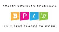 Austin Business Journals 2017 Best Place to Work