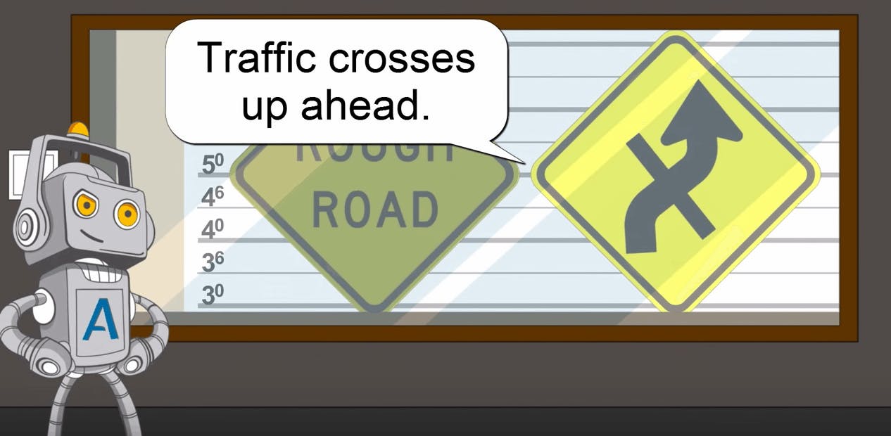 traffic crosses