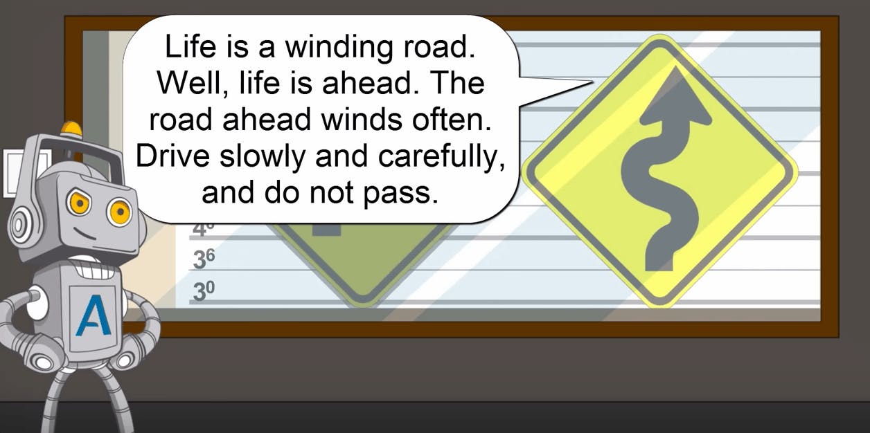 winding road