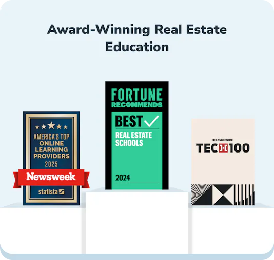Aceableagent has received many awards for being the top real estate school