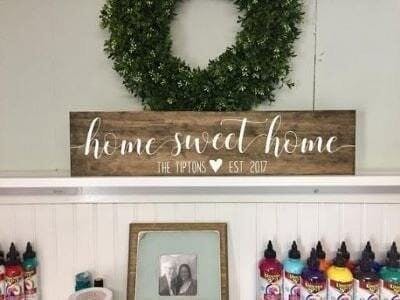 Home Sweet Home Sign
