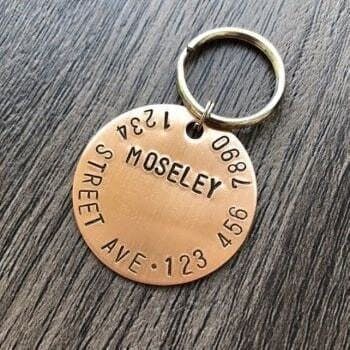 Personalized Pet Tag with Address