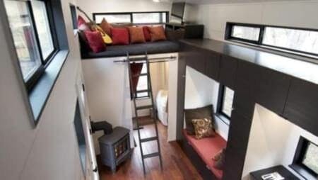 Inside a tiny house