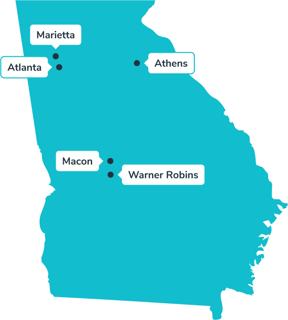 Fastest growing cities in Georgia