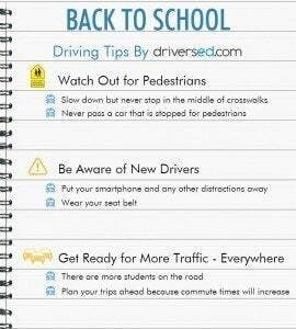 3 Back-to-School Driving Tips for Students and Parents