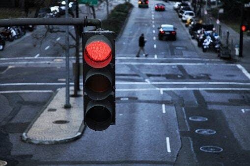 Avoiding a Red Light Camera Ticket