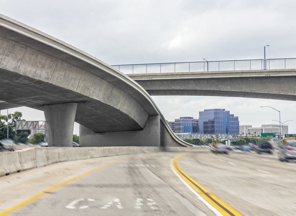 hov lanes - demarcated carpool lanes