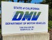 California DMV sign