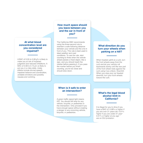 Sample test questions