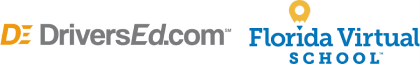 DriversEd.com and Florida Virtual School Logos