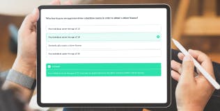 Sample question in course