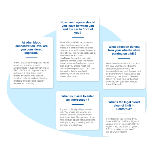 Sample test questions