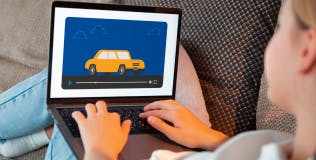 Watching a video in the course