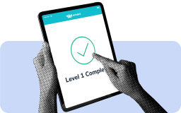 level complete on ipad