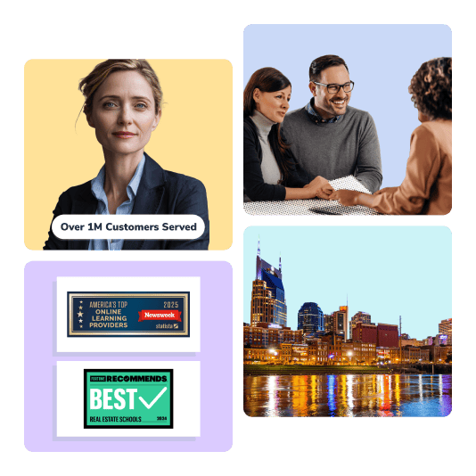 MLO, clients, awards, and Tennessee skyline