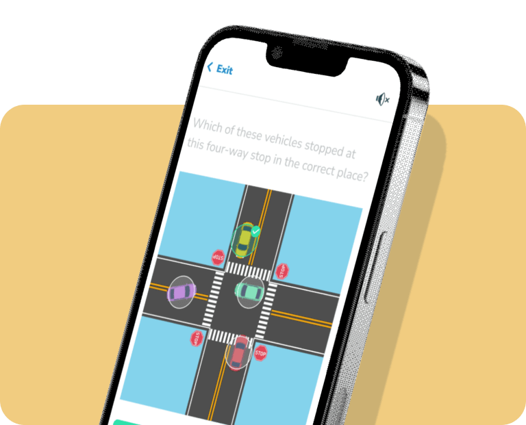 Mobile View of Aceable Online Drivers Ed
